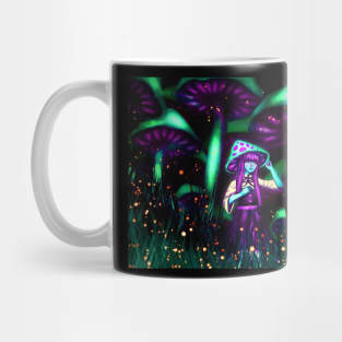 Mycena the Mushroom Witch Mug